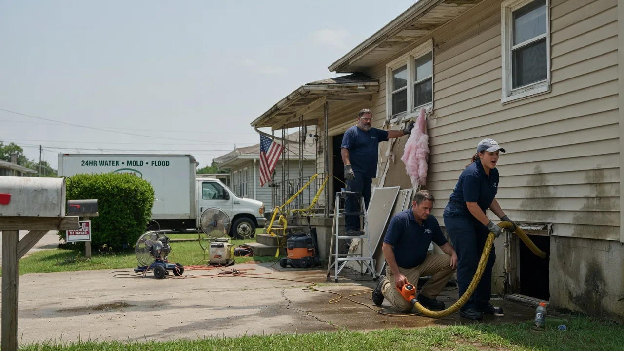Water Damage Repair in Olive Branch, IL near me